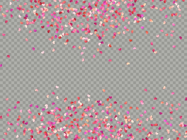 Vector effect valentines confetti makkelijk te gebruiken.