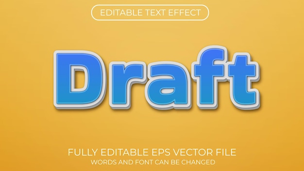 Effect van het ontwerptekst