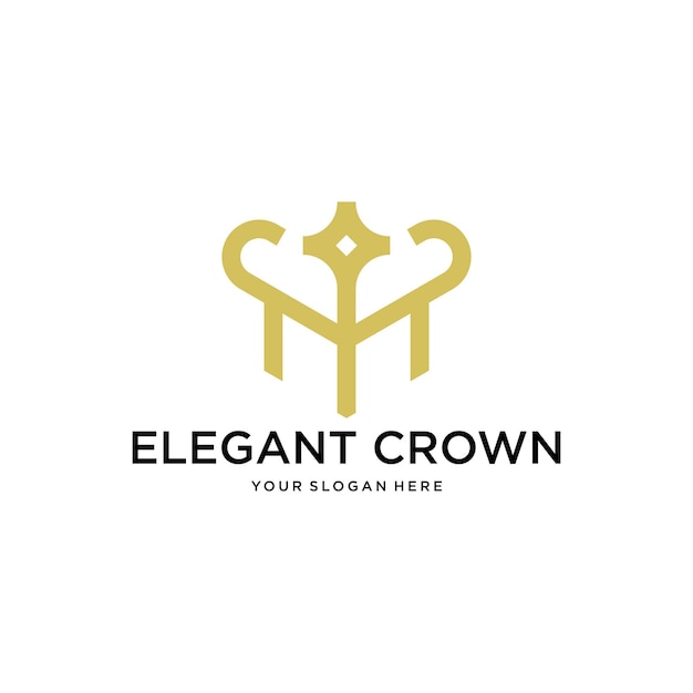 EG Crown Creative Logo Design Vector