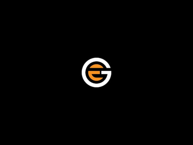 Vector eg logo design