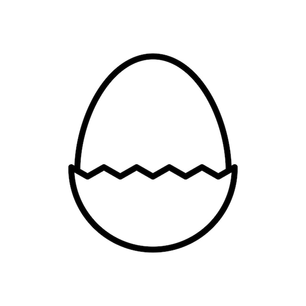 Vector egg icon vector design template simple and modern