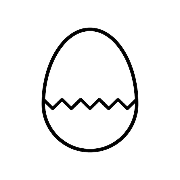 egg icon vector design template in white background