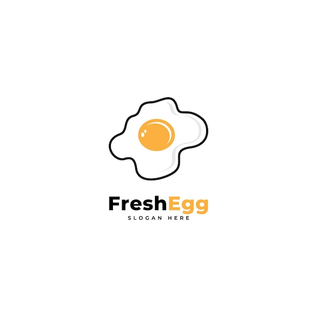 Premium Vector | Egg logo design cooking egg logo egg logo template
