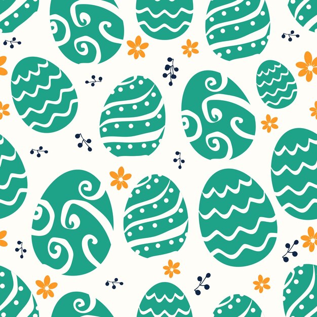 Vector egg pattern illustration vector