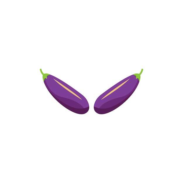 Vector eggplant icon