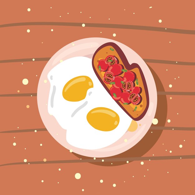 蛋和番茄