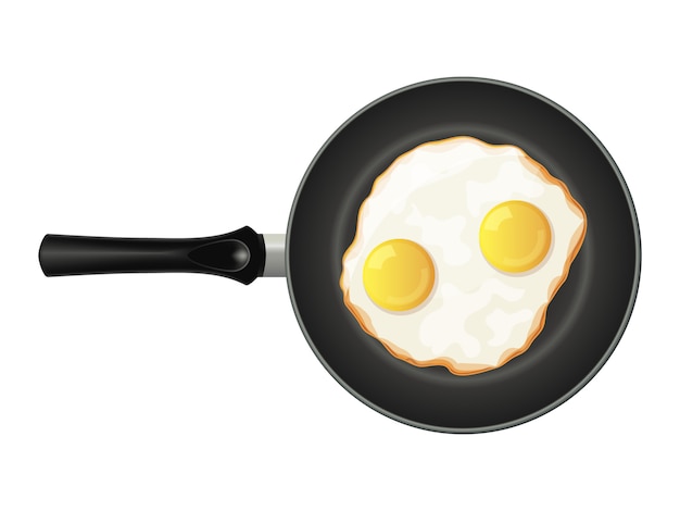 Egg, Fried Egg, Omelette, Frying Pan, Cooking, Food, Cookware, Pan Frying  transparent background PNG clipart