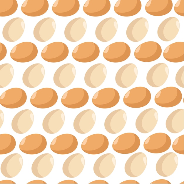 부활절 휴가 축 하에 대 한 닭고기 원활한 패턴의 계란