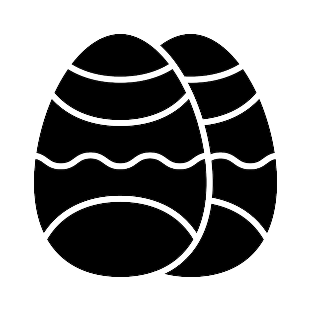 Eggs Vector Illustration Style