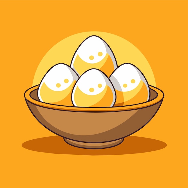 Eggs vector illustration