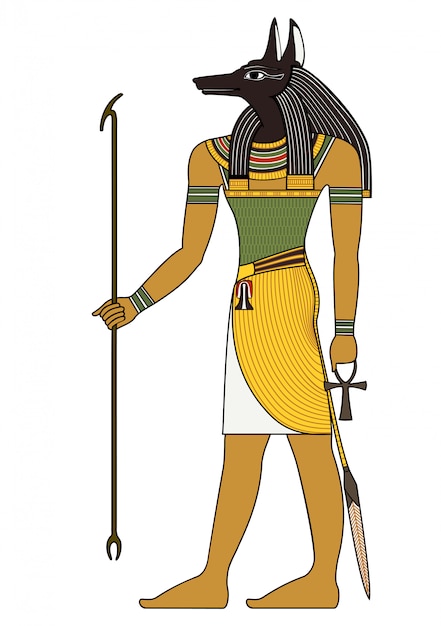 egyptian ancient god Anubis