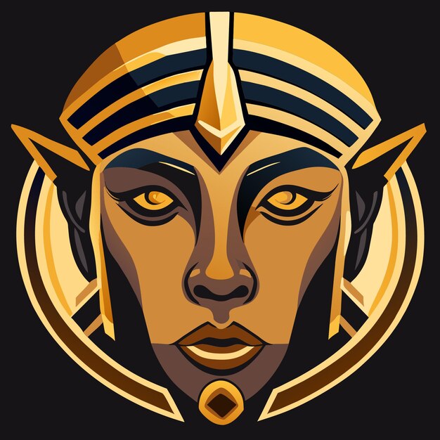 Vector egyptian goddesses illustrations