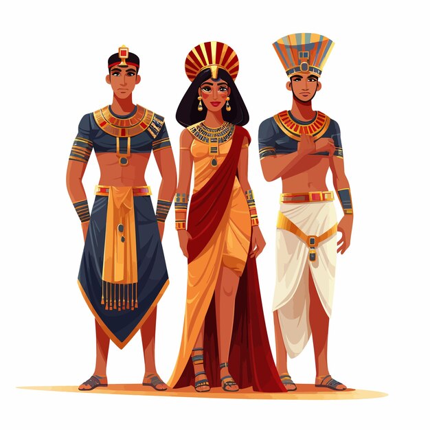 Egyptian_man_and_woman_character_wearing