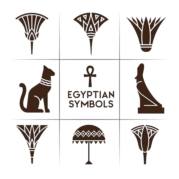 Egyptian symbols,pharaonic symbols