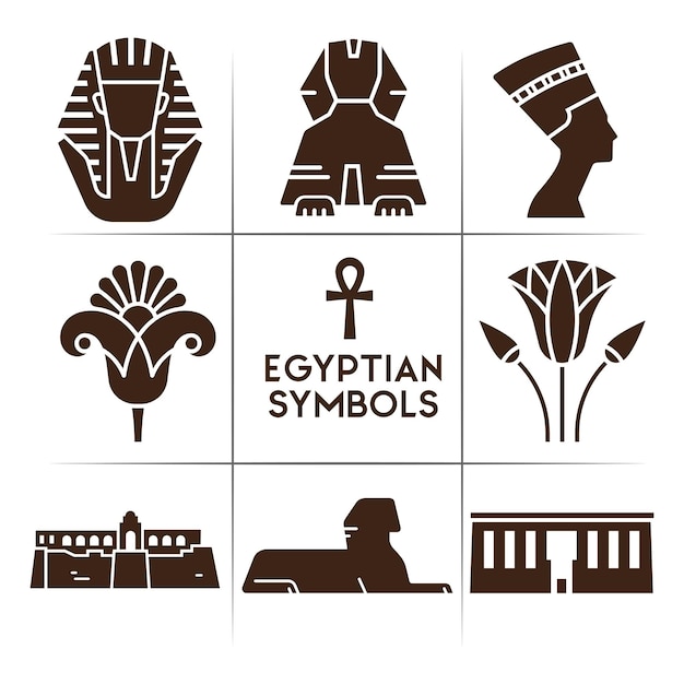 Egyptian symbols,pharaonic symbols