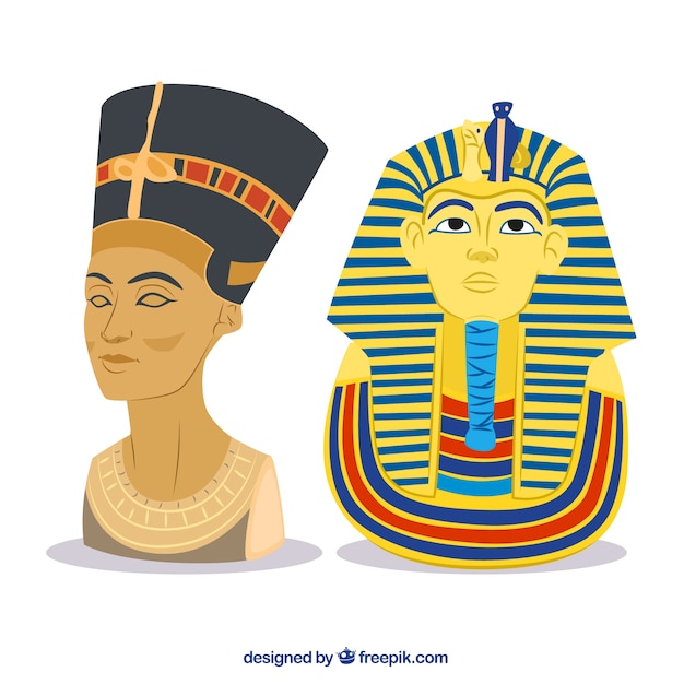 Vector egyptische farao