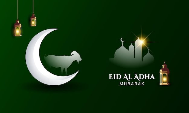 Eid Al Adha Background Fit for greeting card wallpaper and other