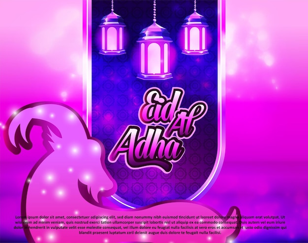 Eid al adha islamic background