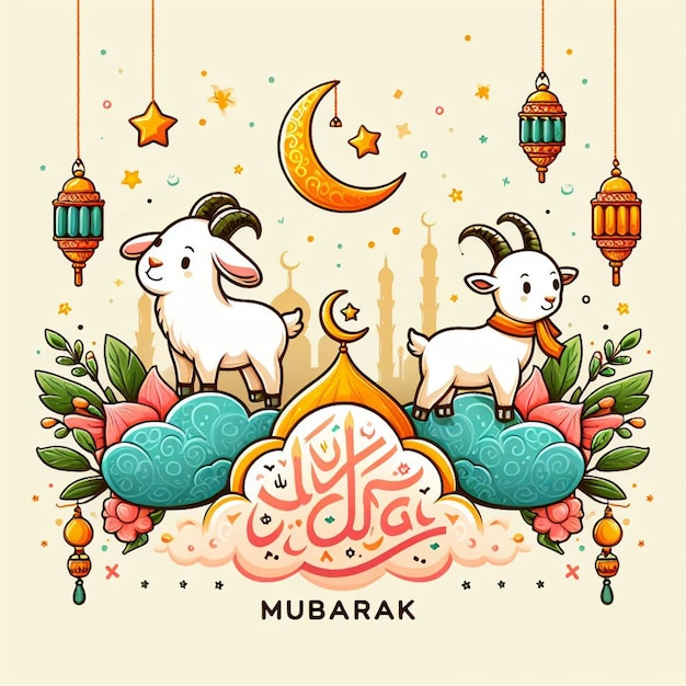 eid al adha mubarak poster