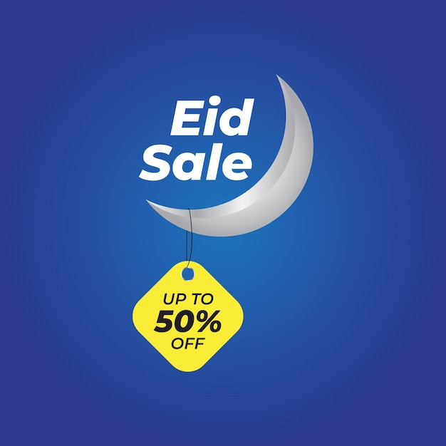 Eid al-fitr Discount tag-ontwerp