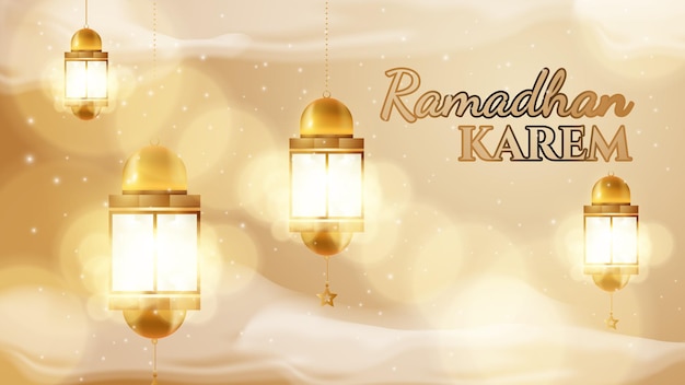 Modello di banner orizzontale eid alfitr