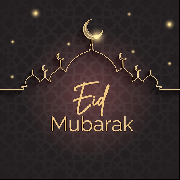 Vector eid day celebration beautiful post editable