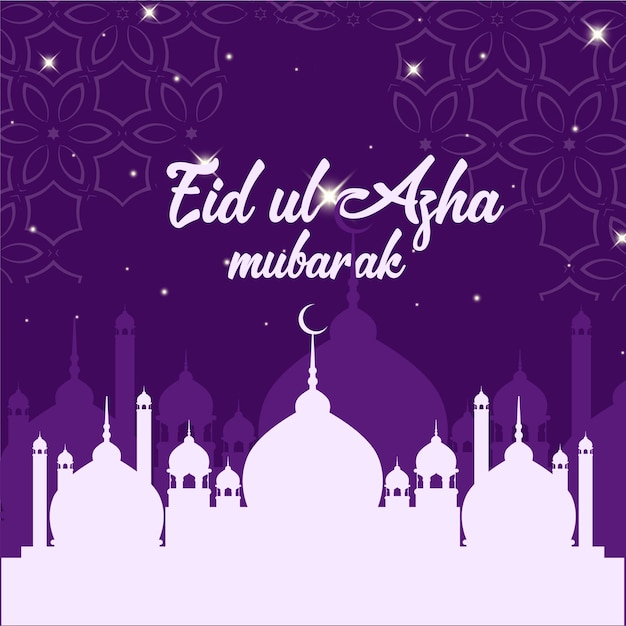 Vector eid day celebration beautiful post editable