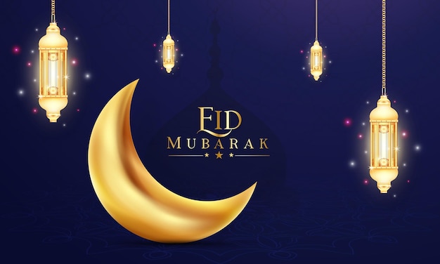 Post sui social media della celebrazione di eid mubarak