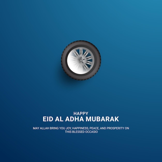 Eid Mubarak Creative ads design for social media free vector