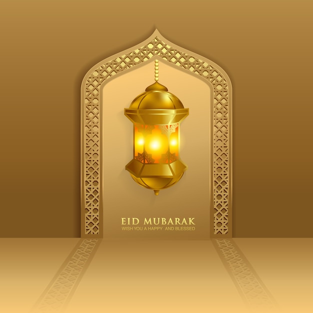 Eid mubarak design background