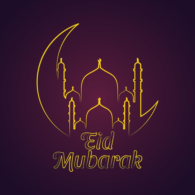 Eid Mubarak Insta Post template design