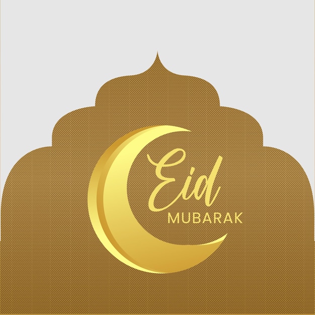 Eid Mubarak social media template design