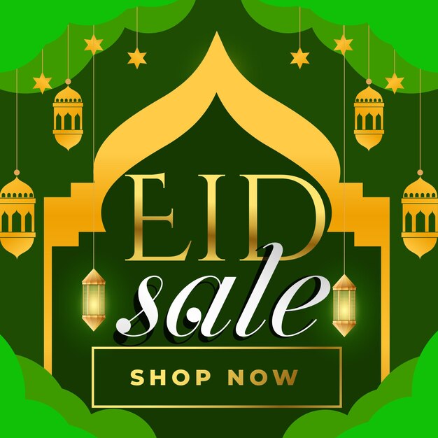 Eid sale sociale media ontwerp