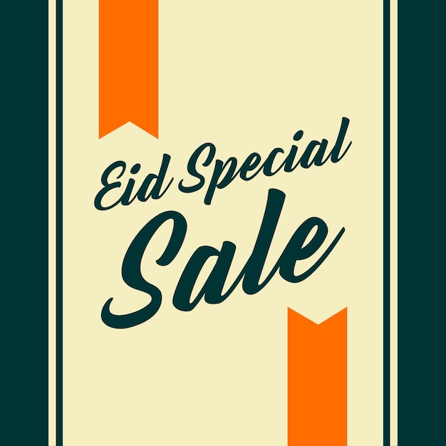 Eid speciale verkoop illustratie