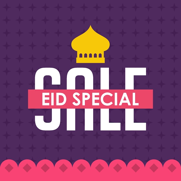 Vector eid speciale verkoop illustratie