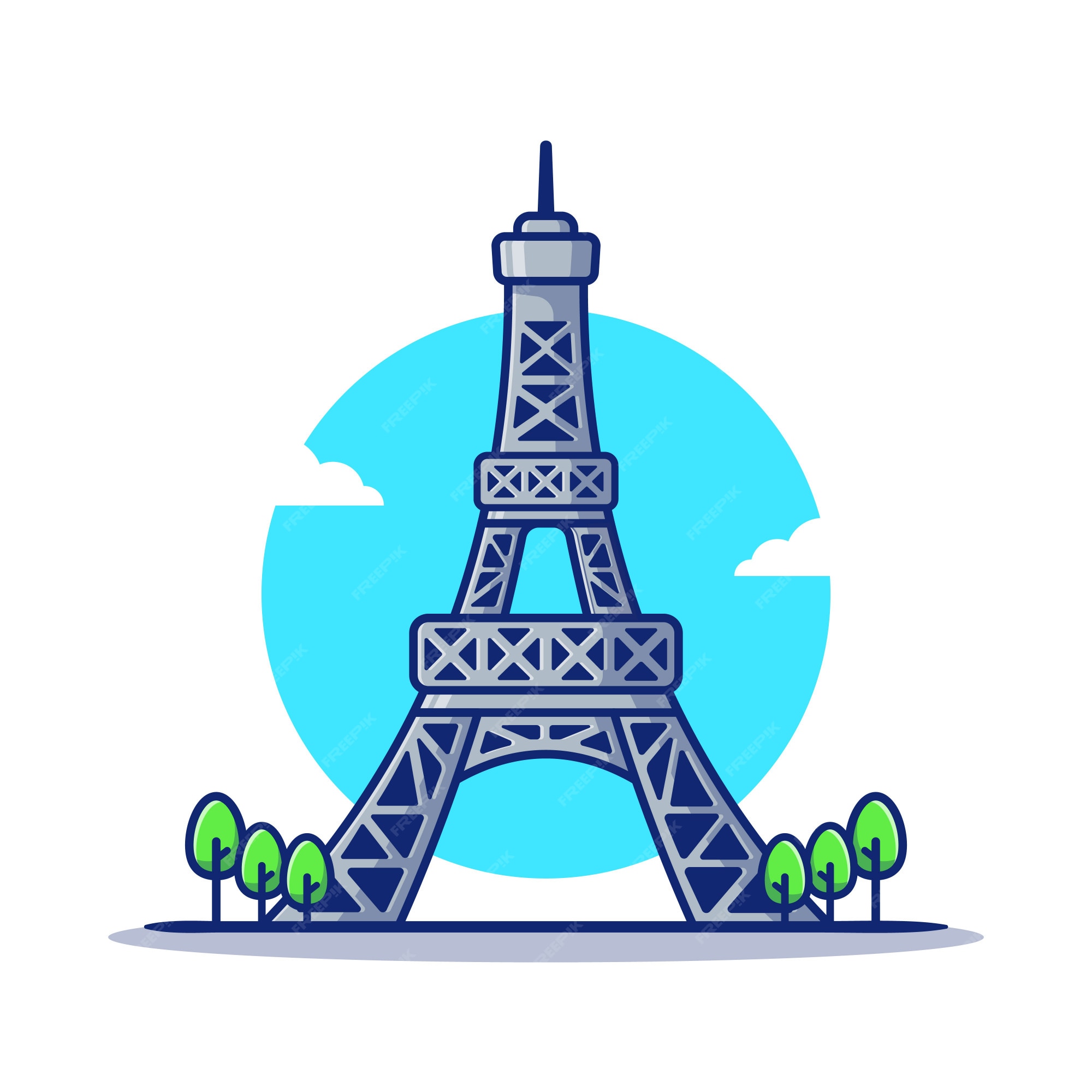 eiffel tower isolated icon vector illustration design Stock Vector