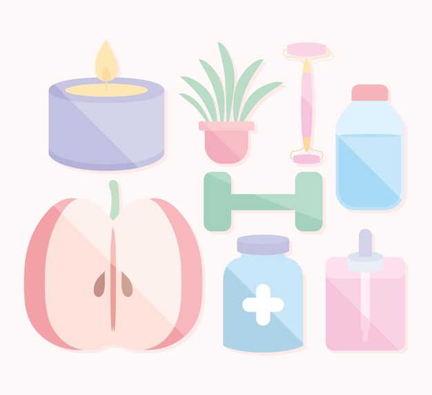 Eight self care items