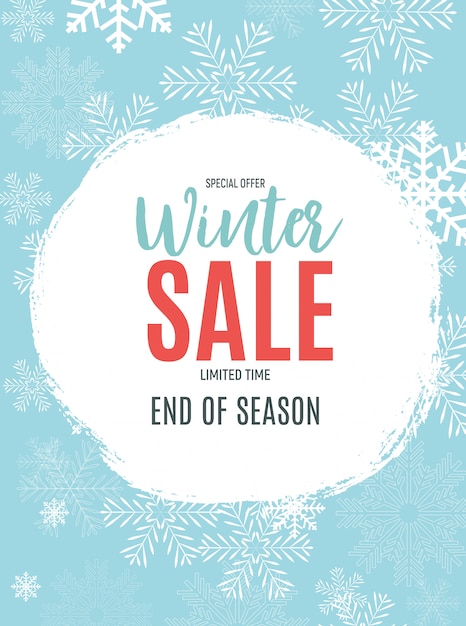 Einde van de Winter Sale-banner