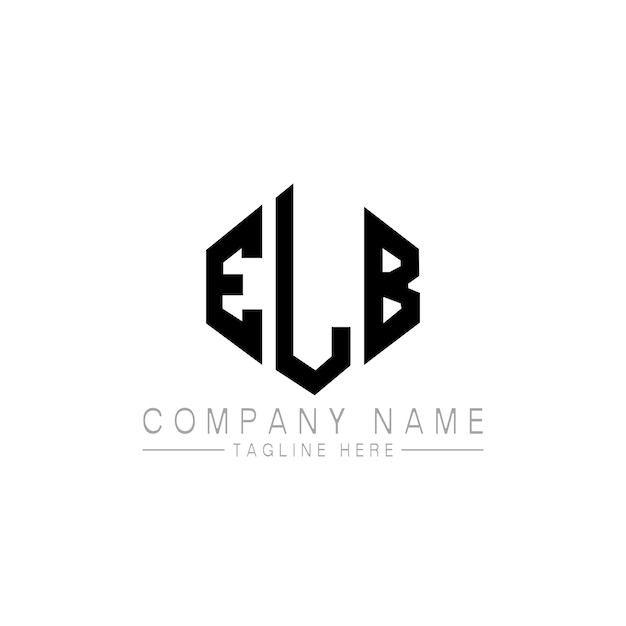 Vector ejb letter logo design with polygon shape ejb polygon and cube shape logo design ejb hexagon vector logo template white and black colors ejb monogram business and real estate logo