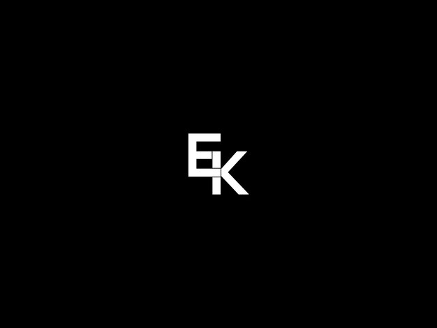 EK logo design