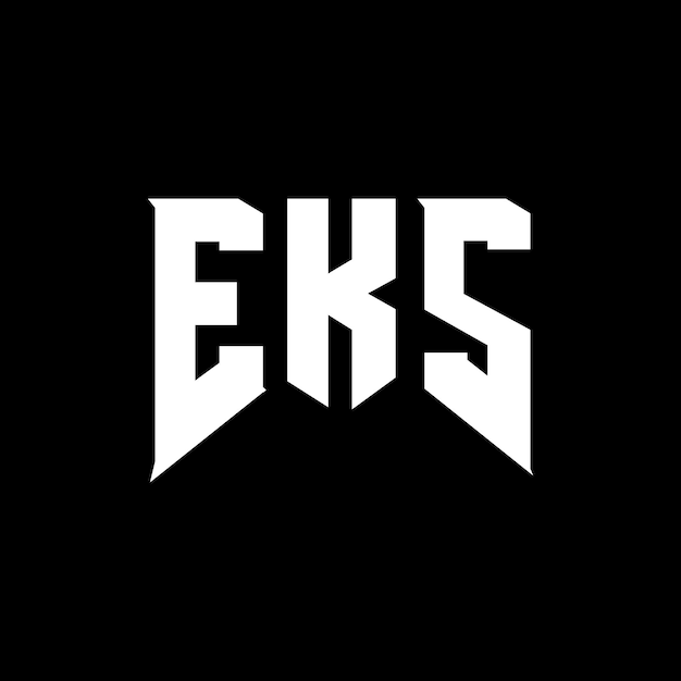 eks letter logo design for technology company eks logo design black and white color combination eks logo eks vector eks design eks icon eks alphabet eks typography logo design