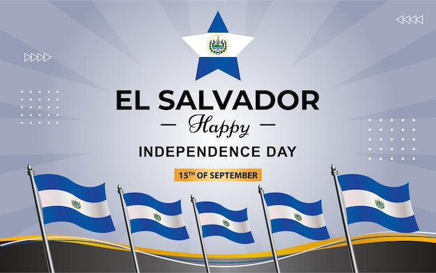 El Salvador Poster for Independence Day