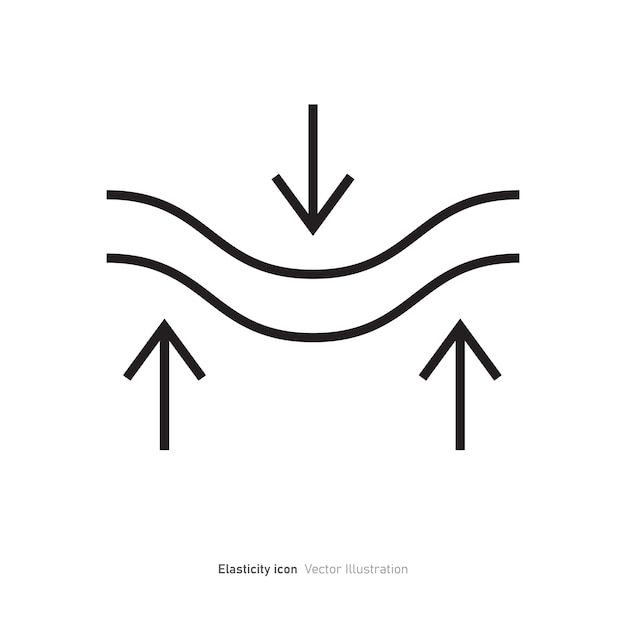 Elasticity icon design vector illustration