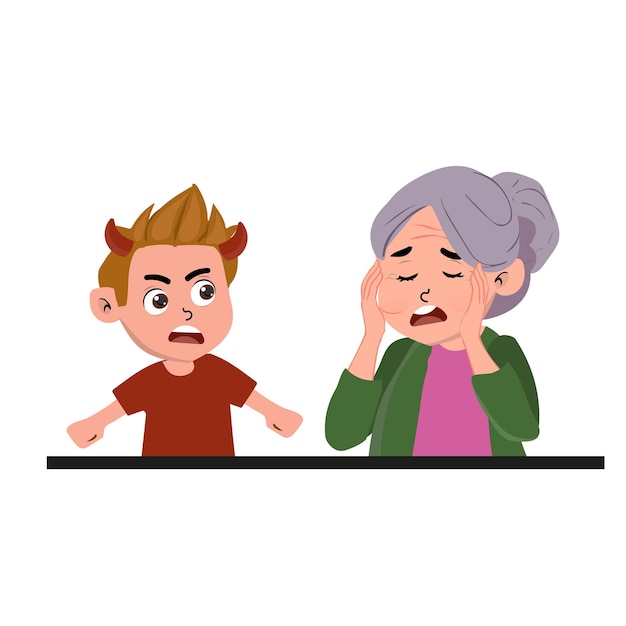 Premium vector elderly people in activities