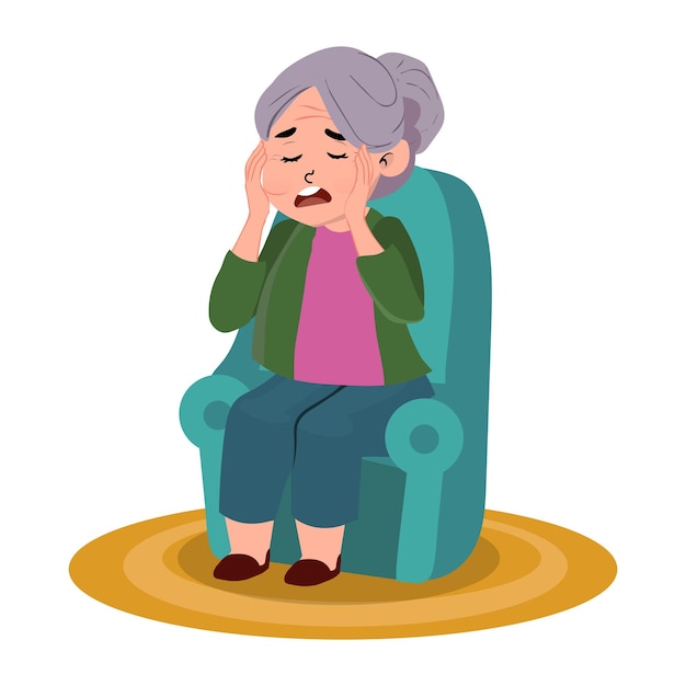 Premium vector elderly people in activities