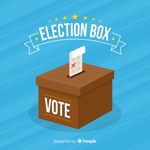 Vector election box design