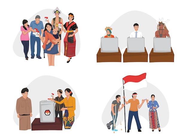 Election day Indonesia