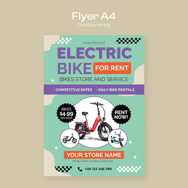 electric bike flyer green