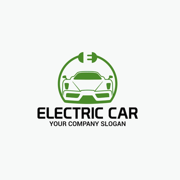 Electric car logo