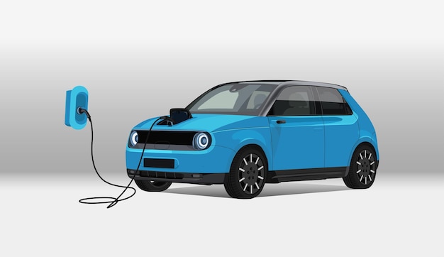 electric care vector element